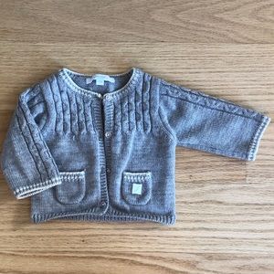 Wool Grey cardigan from JACADI